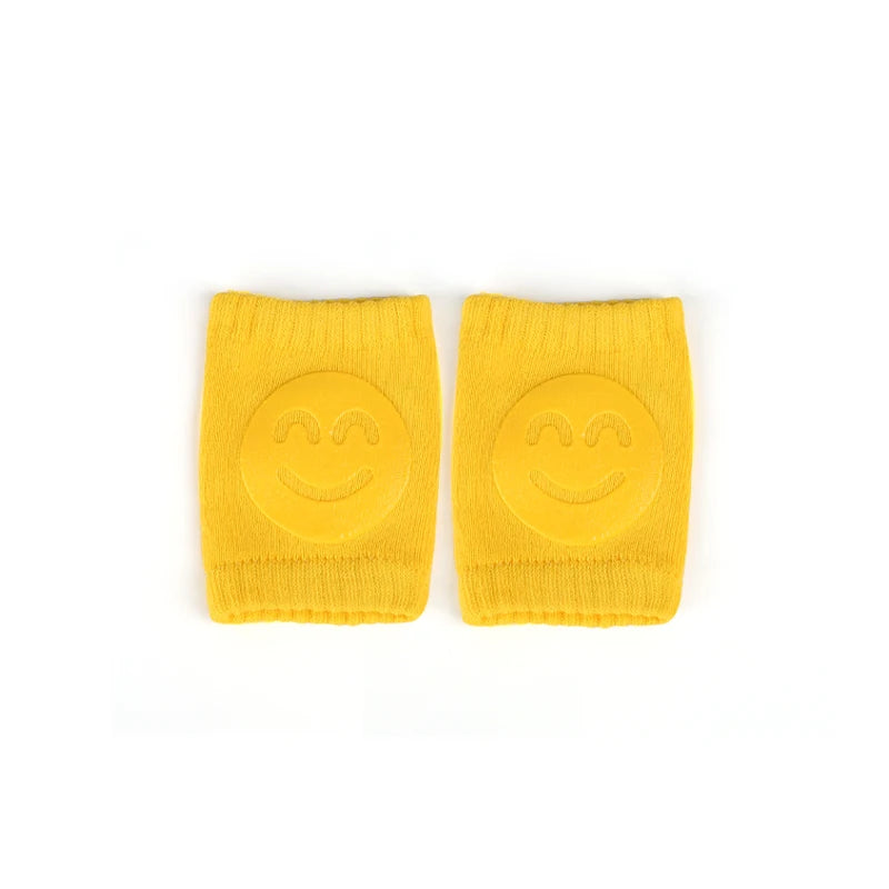 Genouillères Bébé Antidérapantes Smiley – Protection 4 Pattes