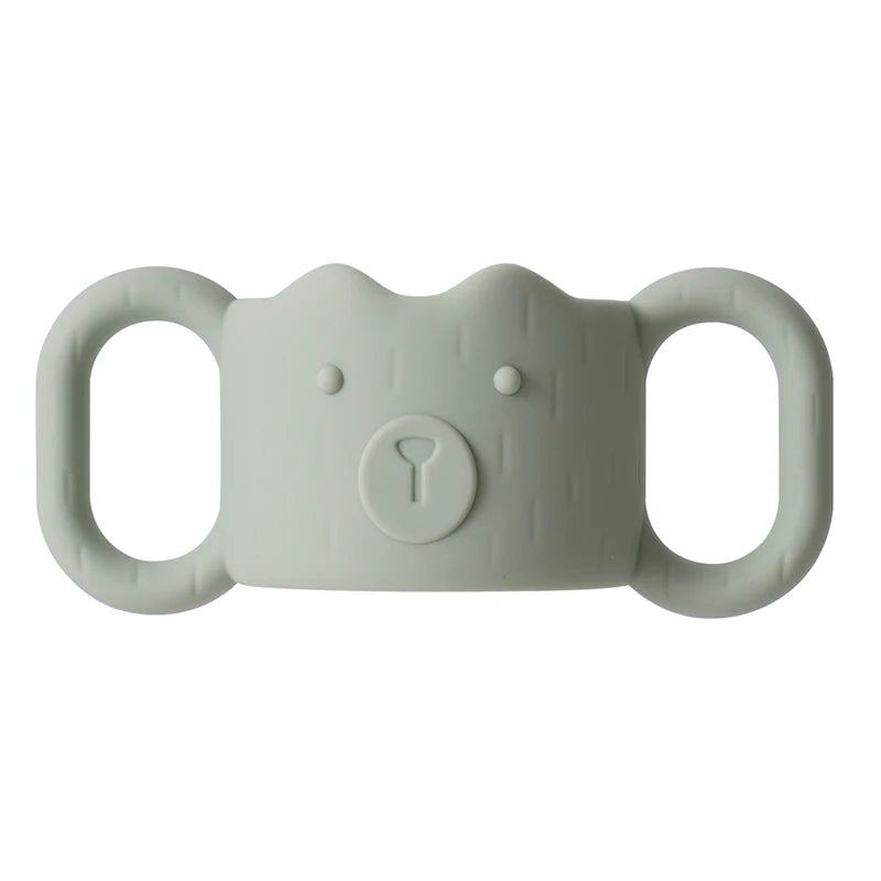 Poignée Biberon en Silicone – Bébé Boit en Autonomie