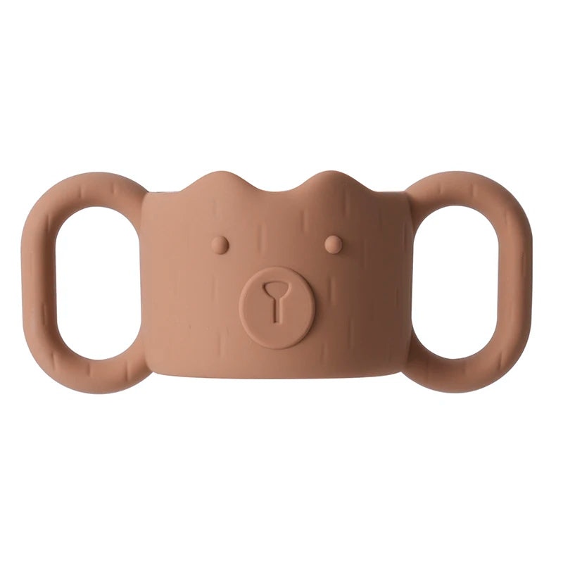 Poignée Biberon en Silicone – Bébé Boit en Autonomie