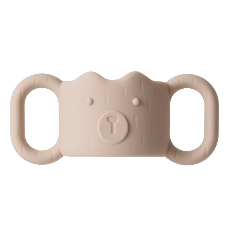 Poignée Biberon en Silicone – Bébé Boit en Autonomie