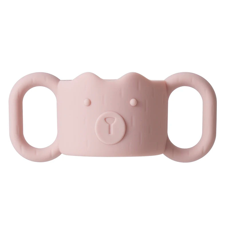 Poignée Biberon en Silicone – Bébé Boit en Autonomie