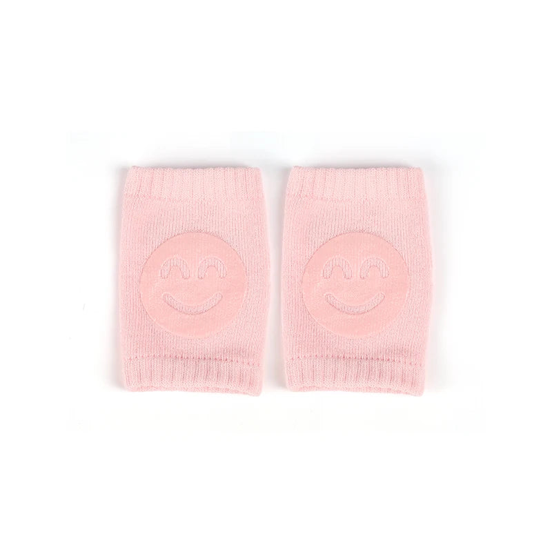 Genouillères Bébé Antidérapantes Smiley – Protection 4 Pattes