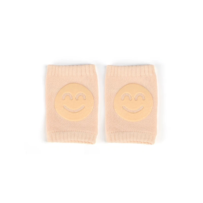 Genouillères Bébé Antidérapantes Smiley – Protection 4 Pattes